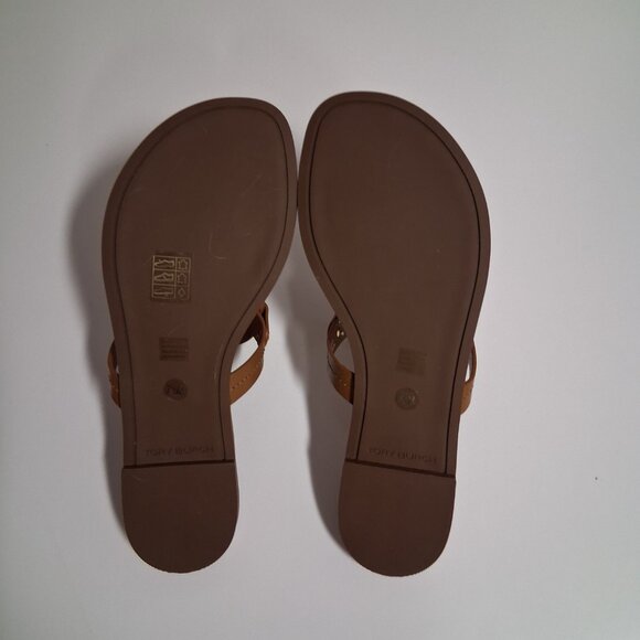 Tory Burch Miller Calf Leather Sandals Size 7.5 New - Picture 3 of 7